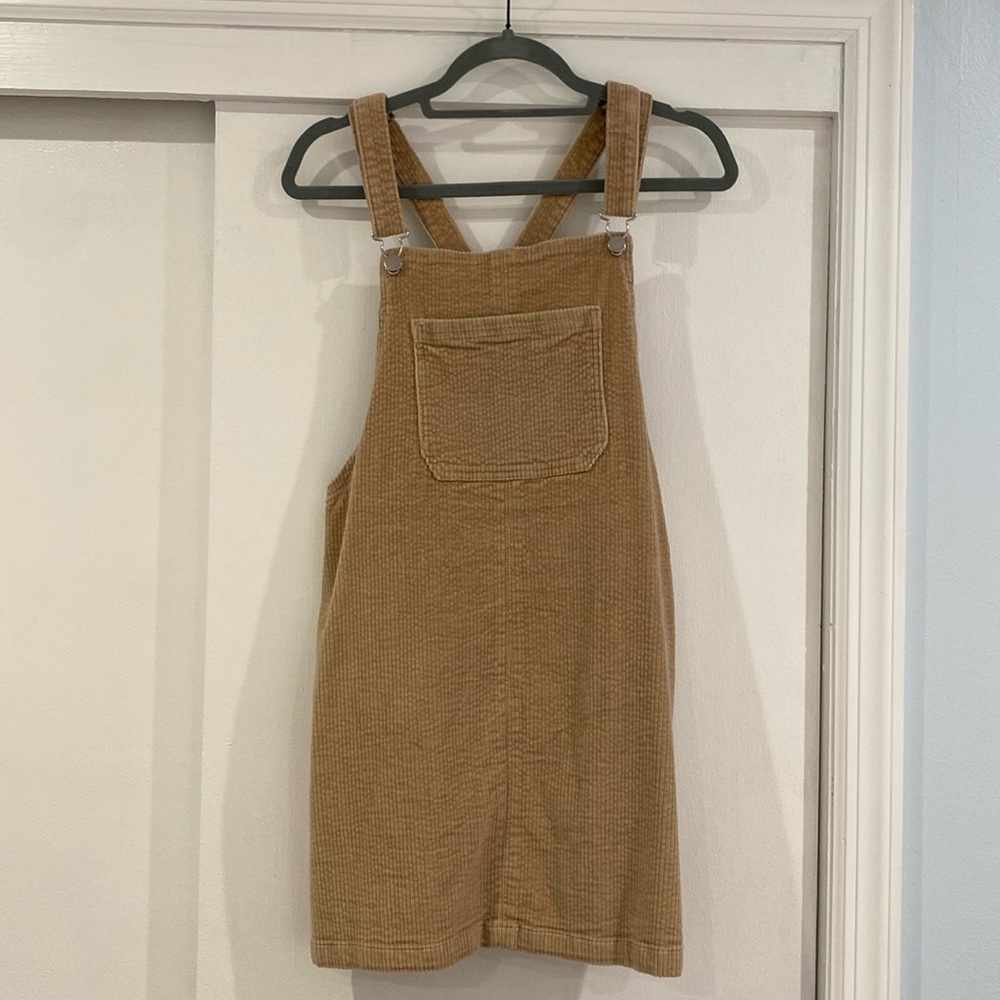 Tan corduroy dress